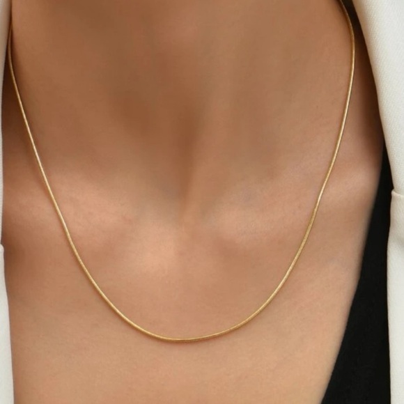 Elegant Thin Snake Chain - Picture 1 of 2